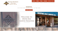 Desktop Screenshot of depoebaycoffee.com